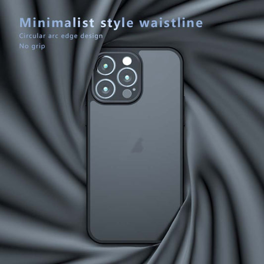 For iPhone 11 Pro Max Armor Precise Hole PC Hybrid TPU Phone Case(Black) by buy2fix