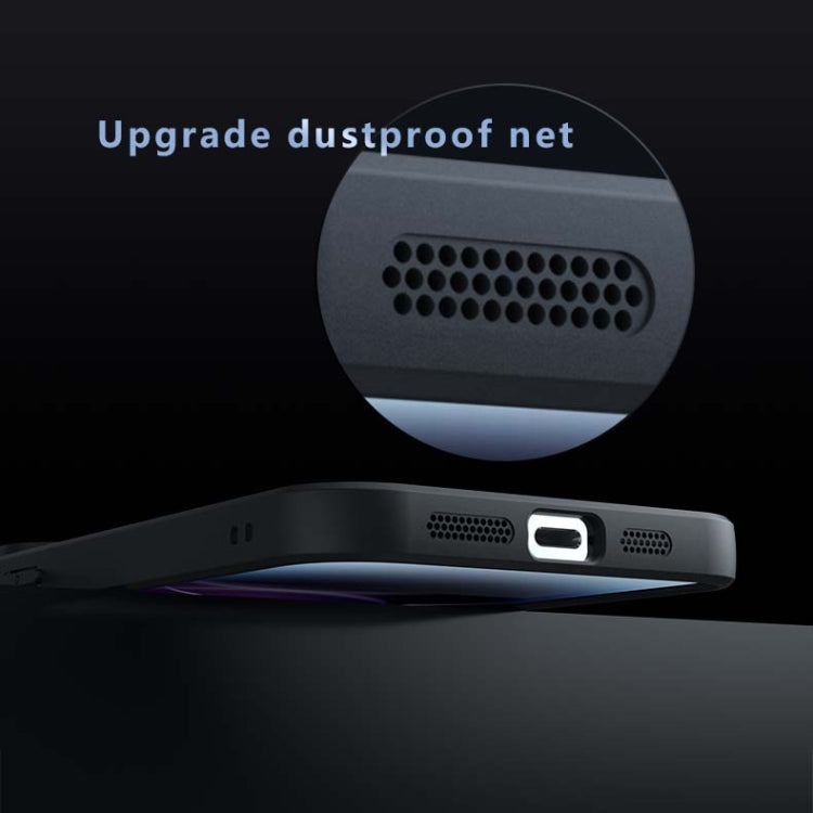 For iPhone 14 Armor Precise Hole PC Hybrid TPU Phone Case(Transparent) by buy2fix