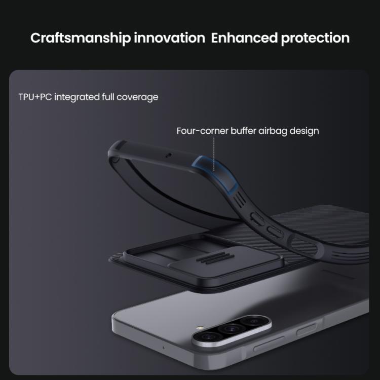 For Samsung Galaxy A26 5G NILLKIN CamShield Pro Magnetic PC Phone Case(Black) - Galaxy Phone Cases by NILLKIN | Online Shopping UK | buy2fix