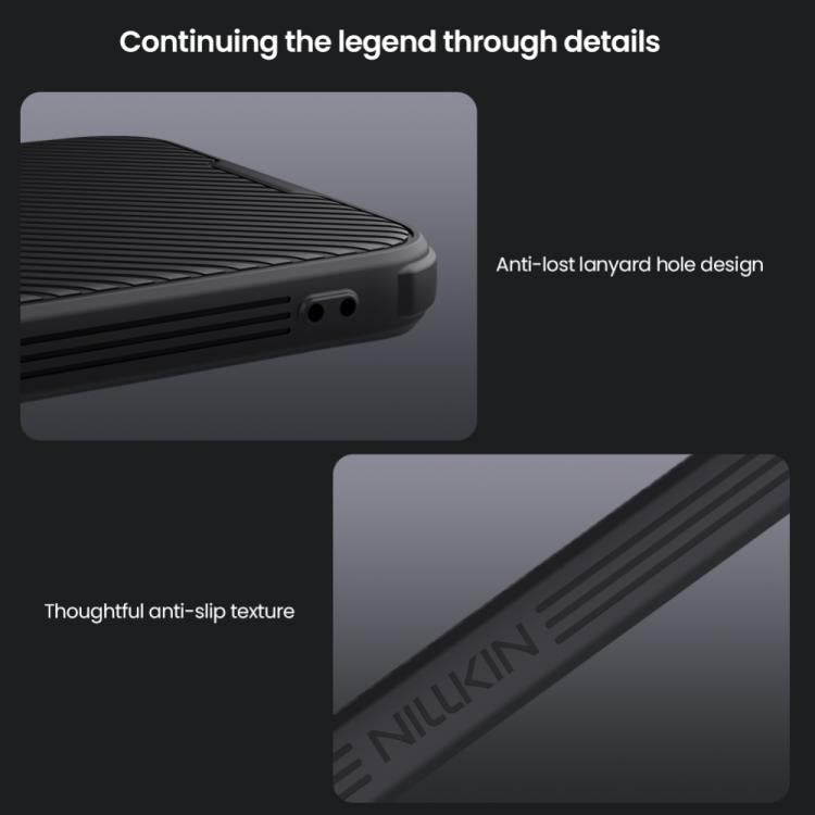 For Samsung Galaxy A36 5G NILLKIN CamShield Pro Magnetic PC Phone Case(Black) - Galaxy Phone Cases by NILLKIN | Online Shopping UK | buy2fix