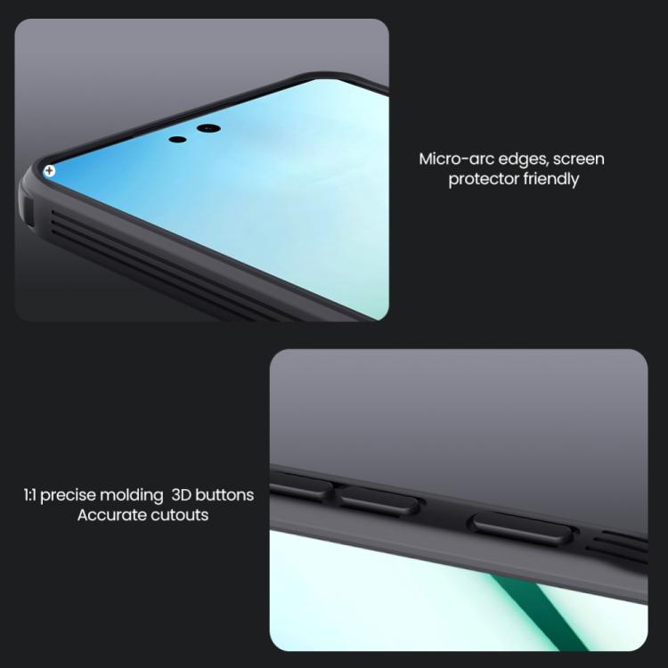 For Samsung Galaxy A36 5G NILLKIN CamShield Pro Magnetic PC Phone Case(Black) - Galaxy Phone Cases by NILLKIN | Online Shopping UK | buy2fix