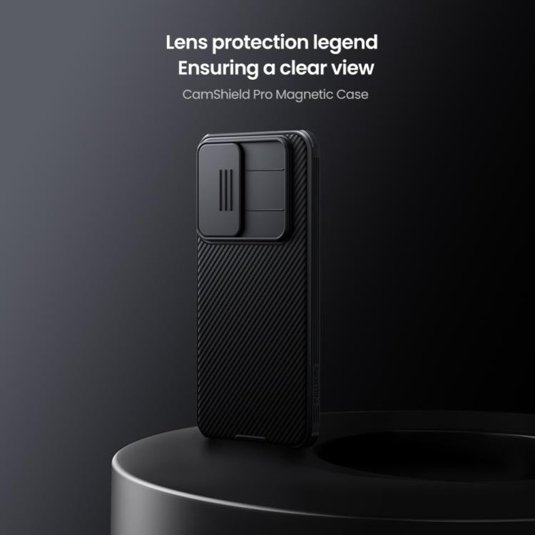 For Samsung Galaxy A36 5G NILLKIN CamShield Pro Magnetic PC Phone Case(Black) - Galaxy Phone Cases by NILLKIN | Online Shopping UK | buy2fix