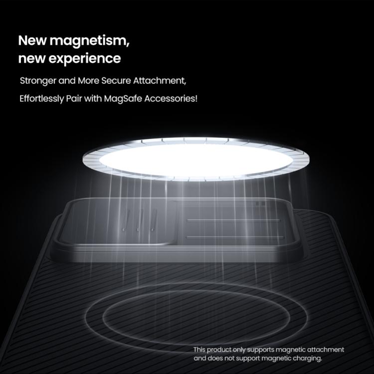 For Samsung Galaxy A56 5G NILLKIN CamShield Pro Magnetic PC Phone Case(Black) - Galaxy Phone Cases by NILLKIN | Online Shopping UK | buy2fix