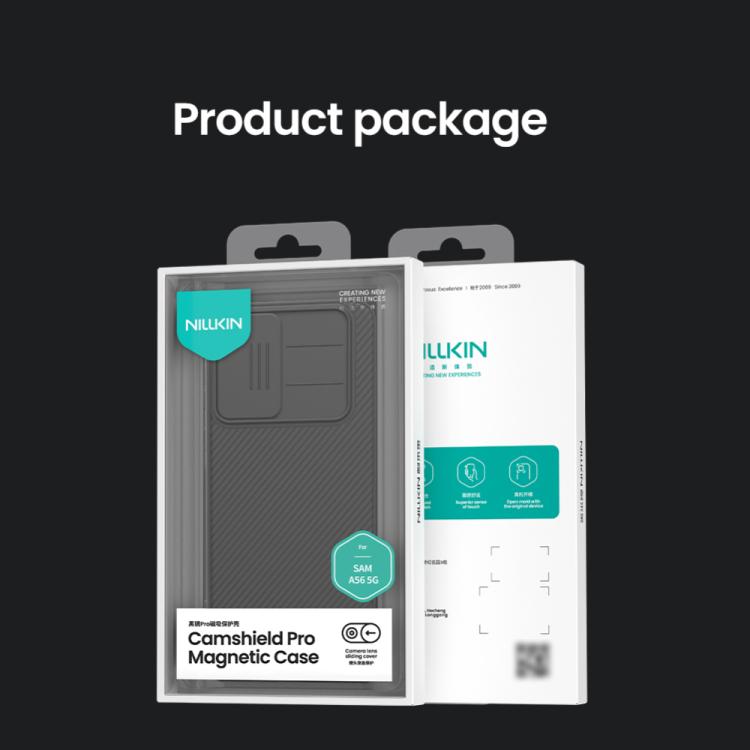 For Samsung Galaxy A56 5G NILLKIN CamShield Pro Magnetic PC Phone Case(Black) - Galaxy Phone Cases by NILLKIN | Online Shopping UK | buy2fix