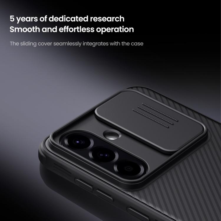 For Samsung Galaxy A56 5G NILLKIN CamShield Pro Magnetic PC Phone Case(Black) - Galaxy Phone Cases by NILLKIN | Online Shopping UK | buy2fix