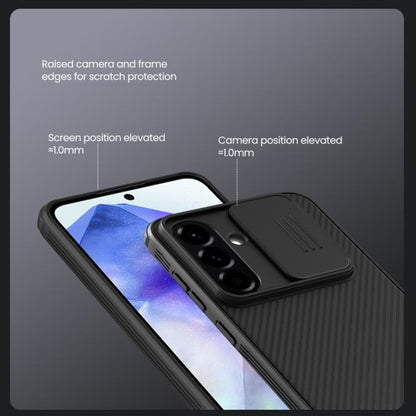 For Samsung Galaxy A56 5G NILLKIN CamShield Pro Magnetic PC Phone Case(Black) - Galaxy Phone Cases by NILLKIN | Online Shopping UK | buy2fix