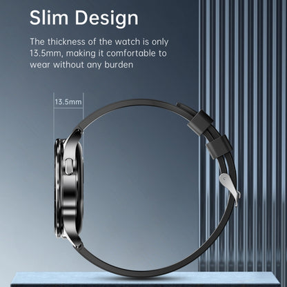 X10 Headphones Smart Watch 1.39 inch Waterproof Bracelet, Support Bluetooth Call / NFC / Heart Rate(Silver + Silicone) by buy2fix