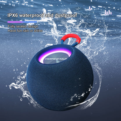 HOPESTAR H52 IPX6 Waterproof Portable Wireless Bluetooth Speaker(White) - Waterproof Speaker by HOPESTAR | Online Shopping UK | buy2fix