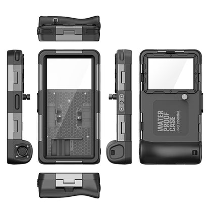 Diving Shell Gen2 Upgrade IP68 Waterproof Phone Case(Black) - Waterproof Bag by buy2fix | Online Shopping UK | buy2fix