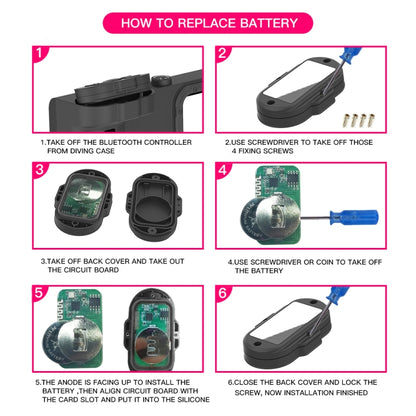 Diving Shell Gen3 Bluetooth Waterproof Phone Case(Black) - Waterproof Bag by buy2fix | Online Shopping UK | buy2fix