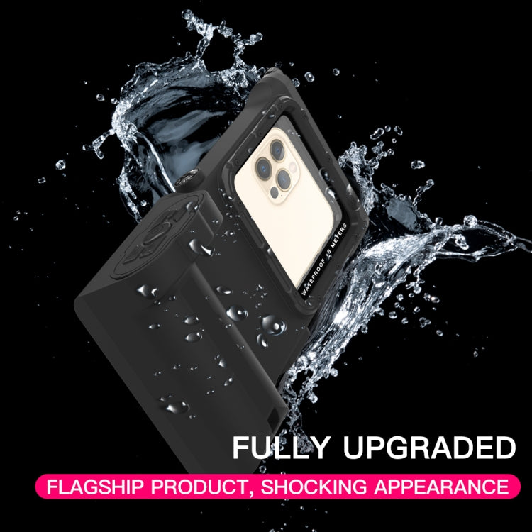Diving Shell Gen3 Bluetooth Waterproof Phone Case(Black) - Waterproof Bag by buy2fix | Online Shopping UK | buy2fix