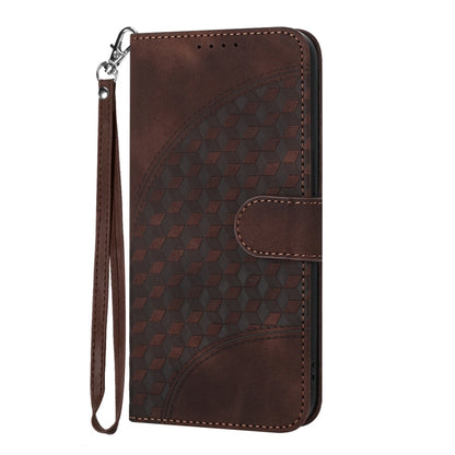 For Tecno Spark Go 2024 Elephant Head Embossed Phone Leather Case with Lanyard(Coffee) by buy2fix