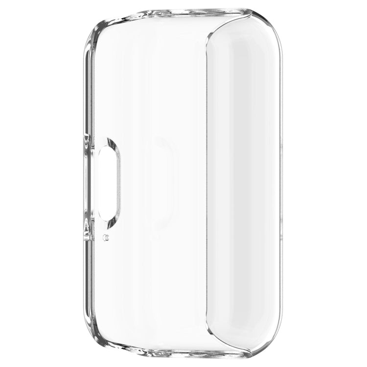 For Samsung Galaxy Fit 3 Full Coverage TPU Electroplated Watch Protective Case(Transparent White) - Watch Cases by buy2fix | Online Shopping UK | buy2fix