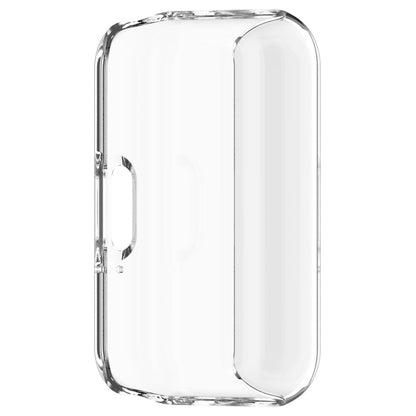 For Samsung Galaxy Fit 3 Full Coverage TPU Electroplated Watch Protective Case(Transparent White) - Watch Cases by buy2fix | Online Shopping UK | buy2fix