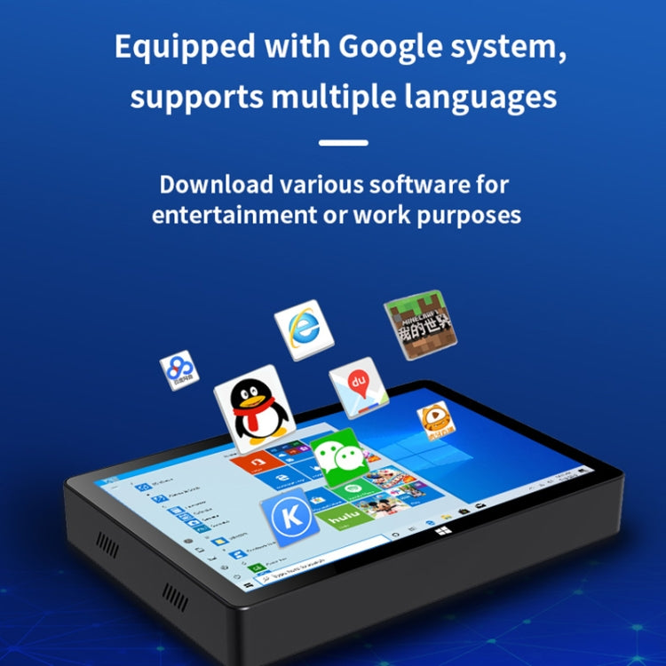 CENAVA H10F All-in-One Box PC, 8GB+128GB, 10.1 inch Windows 11 Intel Alder Lake N100 Quad Core(Black) by CENAVA