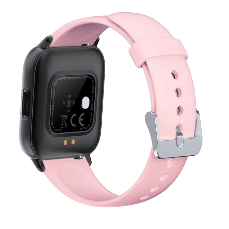 QS16 Pro 1.83 inch BT5.0 Smart Sport Watch, Support Bluetooth Call / Sleep / Blood Oxygen / Temperature / Heart Rate / Blood Pressure Health Monitor(Pink) - Smart Watches by buy2fix | Online Shopping UK | buy2fix