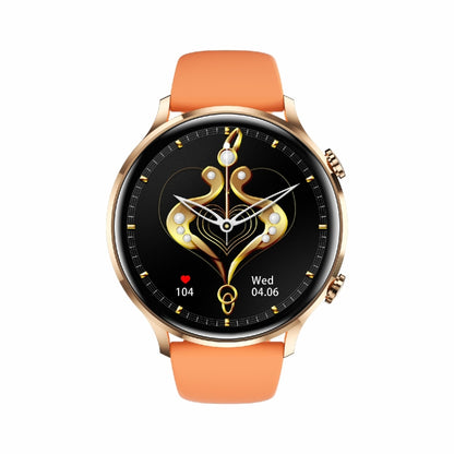 QS40 1.39 inch BT5.2 Smart Sport Watch, Support Bluetooth Call / Sleep / Blood Oxygen / Temperature / Heart Rate / Blood Pressure Health Monitor(Orange) - Smart Watches by buy2fix | Online Shopping UK | buy2fix