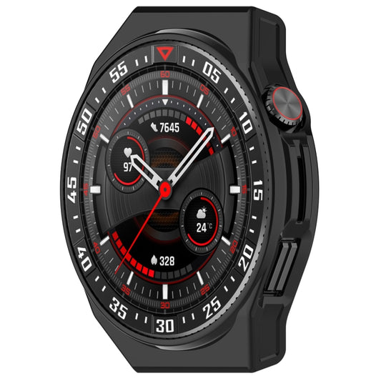 For Huawei Watch GT3 SE Half Coverage Hollowed PC Watch Protective Case(Black) by buy2fix