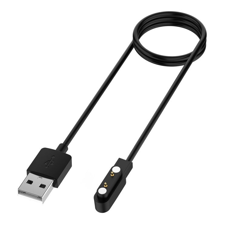 For Xiaomi HayLou Solar Plus LS16 Smart Watch Magnetic Charging Cable, Length: 60cm(Black) - Charger by buy2fix | Online Shopping UK | buy2fix