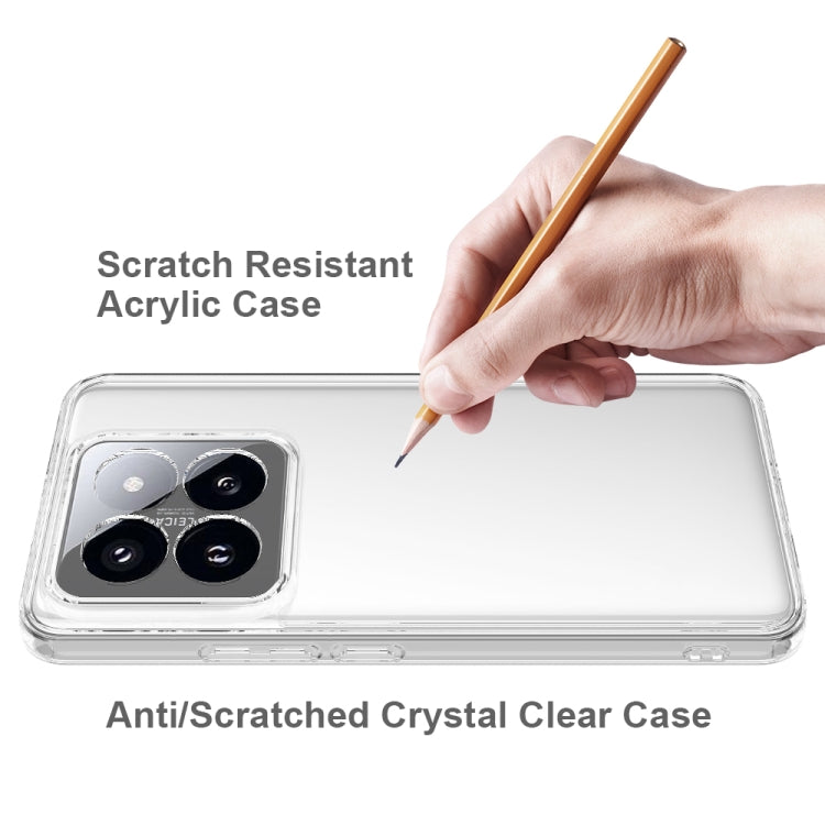 For Xiaomi 14 Pro Scratchproof Acrylic TPU Phone Case(Transparent) - 14 Pro Cases by buy2fix | Online Shopping UK | buy2fix