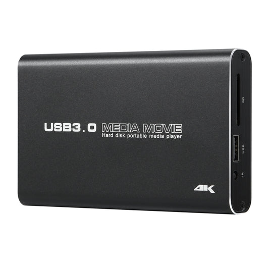 MP2506P 4K 30Hz HD Media Player, Support Auto Loop Play Videos & Photos & Music(EU Plug) by buy2fix