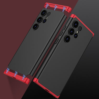 For Samsung Galaxy S24 Ultra 5G GKK Mortise-Tenon Connection Three Stage Splicing Full Coverage PC Phone Case(Red) - Galaxy S24 Ultra 5G Cases by GKK | Online Shopping UK | buy2fix