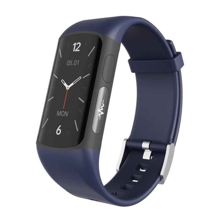 H8 1.47 inch Color Screen Smart Bracelet, Supports Bluetooth Call / Blood Oxygen Monitoring(Blue) by buy2fix
