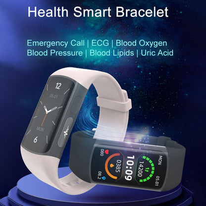 H8 1.47 inch Color Screen Smart Bracelet, Supports Bluetooth Call / Blood Oxygen Monitoring(Pink) by buy2fix