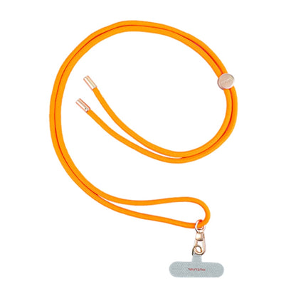 mutural Universal Mobile Phone Solid Color Lanyard(Orange) - Lanyards & Wrist Straps by Mutural | Online Shopping UK | buy2fix