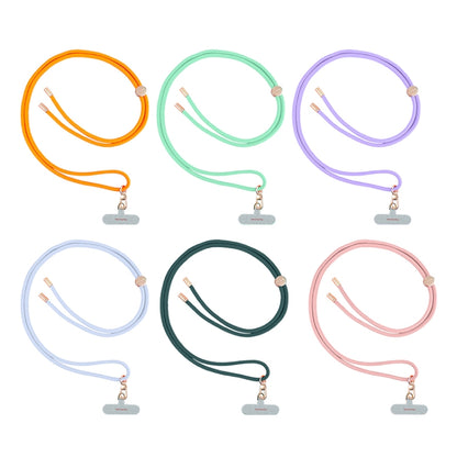 mutural Universal Mobile Phone Solid Color Lanyard(Orange) - Lanyards & Wrist Straps by Mutural | Online Shopping UK | buy2fix