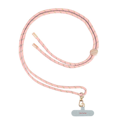 mutural Universal Mobile Phone Lanyard(Pink Gold) - Lanyards & Wrist Straps by Mutural | Online Shopping UK | buy2fix