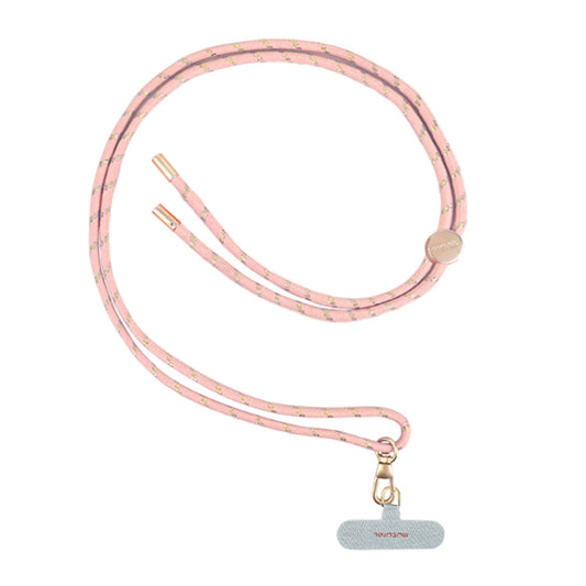 mutural Universal Mobile Phone Lanyard(Pink Gold) - Lanyards & Wrist Straps by Mutural | Online Shopping UK | buy2fix