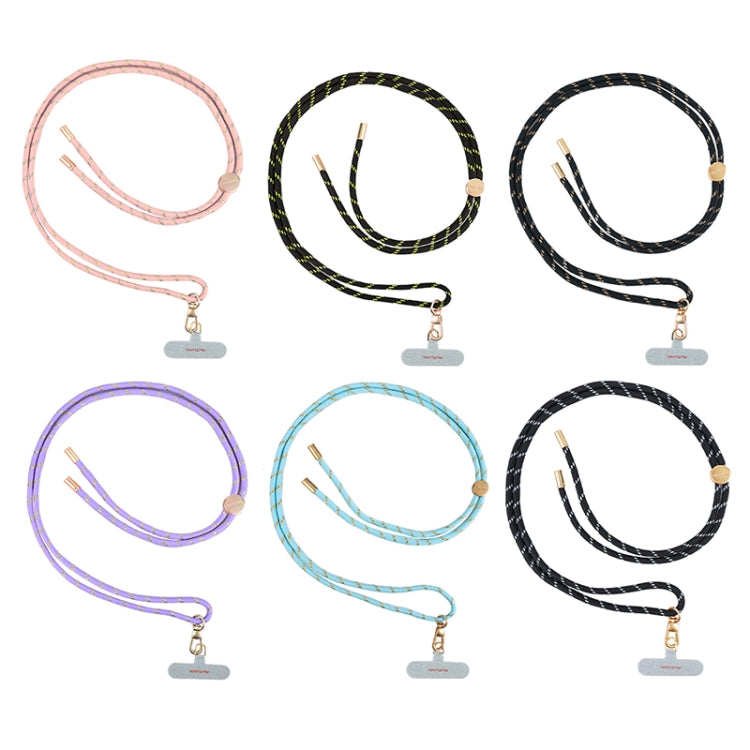 mutural Universal Mobile Phone Lanyard(Pink Gold) - Lanyards & Wrist Straps by Mutural | Online Shopping UK | buy2fix