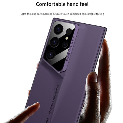 For Samsung Galaxy S23 Ultra 5G GKK Blade Ultra-thin Full Coverage Phone Case(Purple) - Galaxy S23 Ultra 5G Cases by GKK | Online Shopping UK | buy2fix