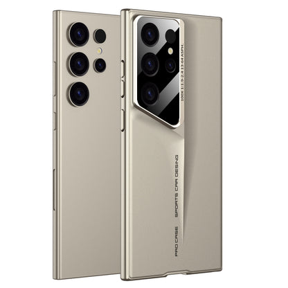 For Samsung Galaxy S23 Ultra 5G GKK Blade Ultra-thin Full Coverage Phone Case(Gold) by GKK