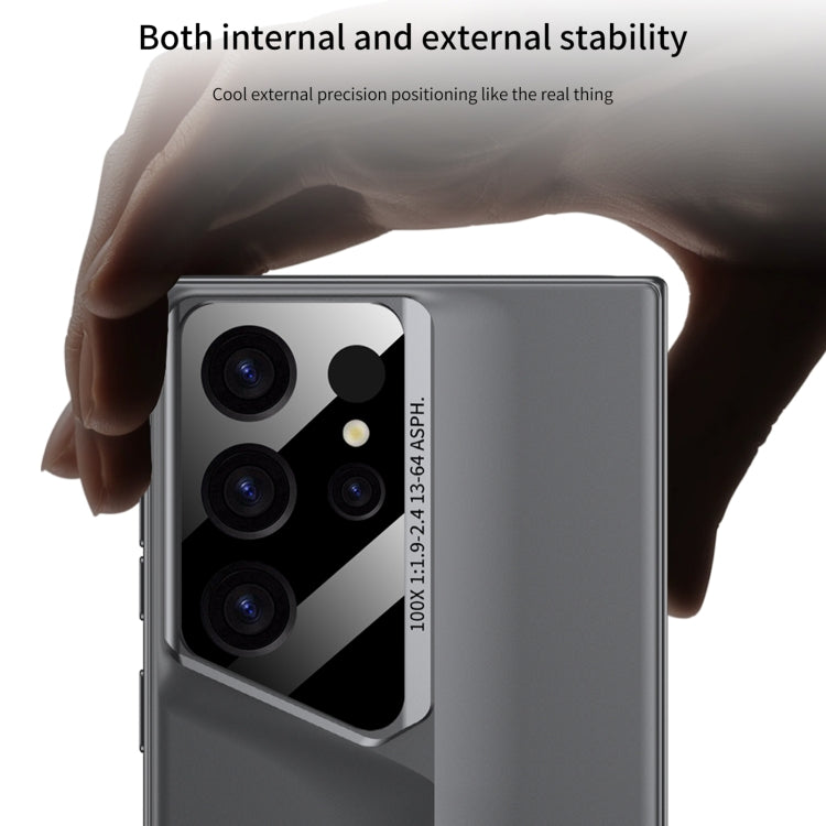 For Samsung Galaxy S23 Ultra 5G GKK Blade Ultra-thin Full Coverage Phone Case(Gold) by GKK