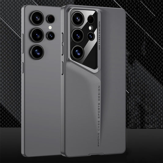 For Samsung Galaxy S25 Ultra 5G GKK Blade Ultra-thin Full Coverage Phone Case(Grey) by GKK