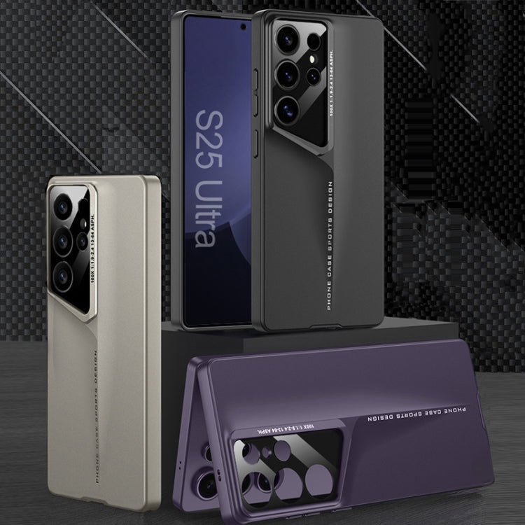 For Samsung Galaxy S25 Ultra 5G GKK Blade Ultra-thin Full Coverage Phone Case(Purple) by GKK