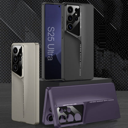 For Samsung Galaxy S25 Ultra 5G GKK Blade Ultra-thin Full Coverage Phone Case(Black) by GKK