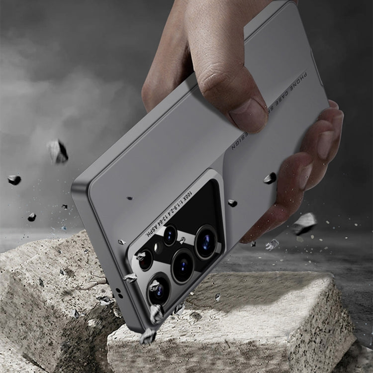 For Samsung Galaxy S25 Ultra 5G GKK Blade Ultra-thin Full Coverage Phone Case(Black) by GKK