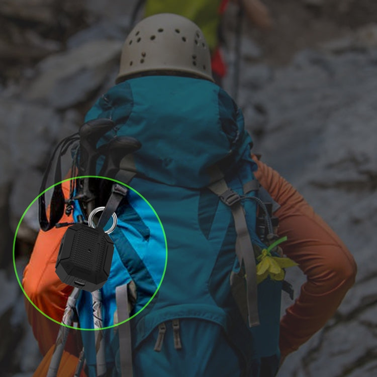 For AirPods 4 Wireless Earphones Shockproof Armor Protective Case(Red) by buy2fix