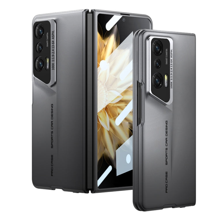 For Honor Magic V GKK Integrated Blade Ultra-thin Full Coverage Phone Case(Grey) by GKK