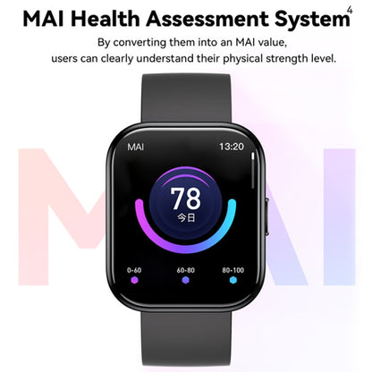 GTS6 1.69 inch Runmefit Pressure MET BT Call Smart Watch, Heart Rate / Blood Pressure / Body Temperature(Grey White) by buy2fix