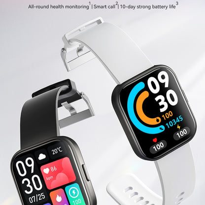 GTS6 1.69 inch Runmefit Pressure MET BT Call Smart Watch, Heart Rate / Blood Pressure / Body Temperature(Black) by buy2fix