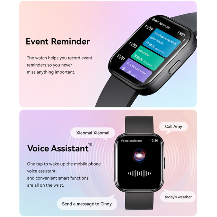 GTS6 1.69 inch Runmefit Pressure MET BT Call Smart Watch, Heart Rate / Blood Pressure / Body Temperature(Black) by buy2fix