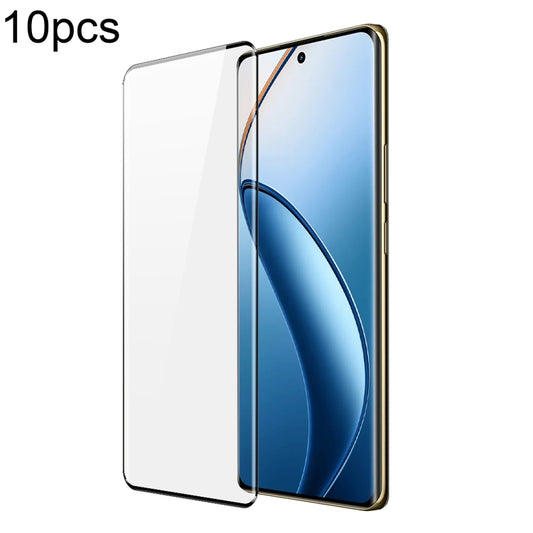 For Realme 12 Pro/12 Pro+ 10pcs DUX DUCIS 0.33mm 9H Medium Alumina Tempered Glass Film by DUX DUCIS