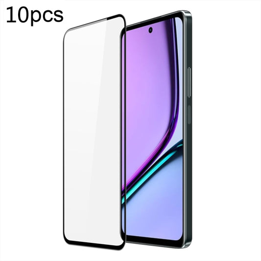 For Realme 12 Lite 10pcs DUX DUCIS 0.33mm 9H Medium Alumina Tempered Glass Film by DUX DUCIS