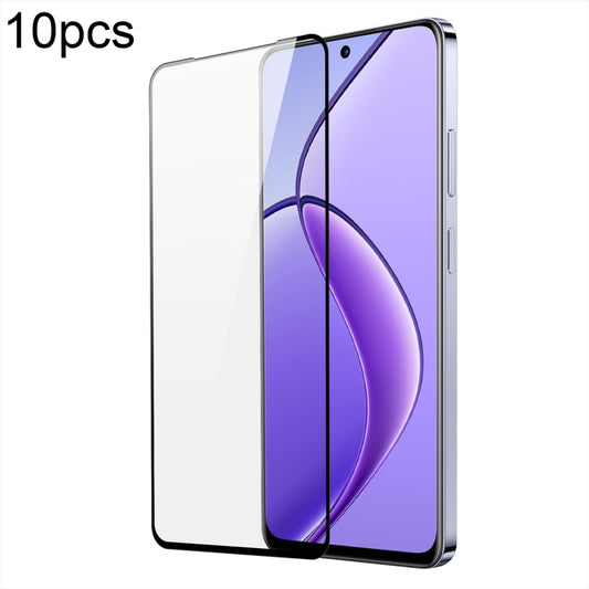 For Realme C65 5G / Narzo N65 10pcs DUX DUCIS 0.33mm 9H Medium Alumina Tempered Glass Film by DUX DUCIS