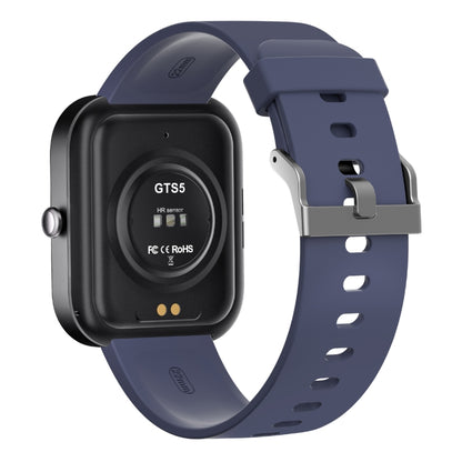 GTS5 2.0 inch Fitness Health Smart Watch, BT Call / Heart Rate / Blood Pressure / MET / Blood Glucose(Blue) by buy2fix