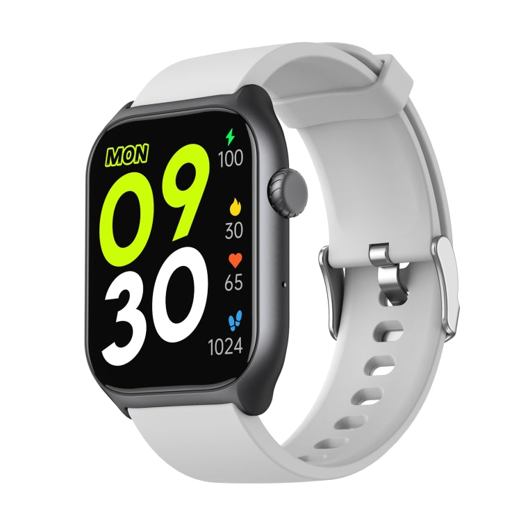 GTS7 2.0 inch Fitness Health Smart Watch, BT Call / Heart Rate / Blood Pressure / MET(Light Grey) by buy2fix